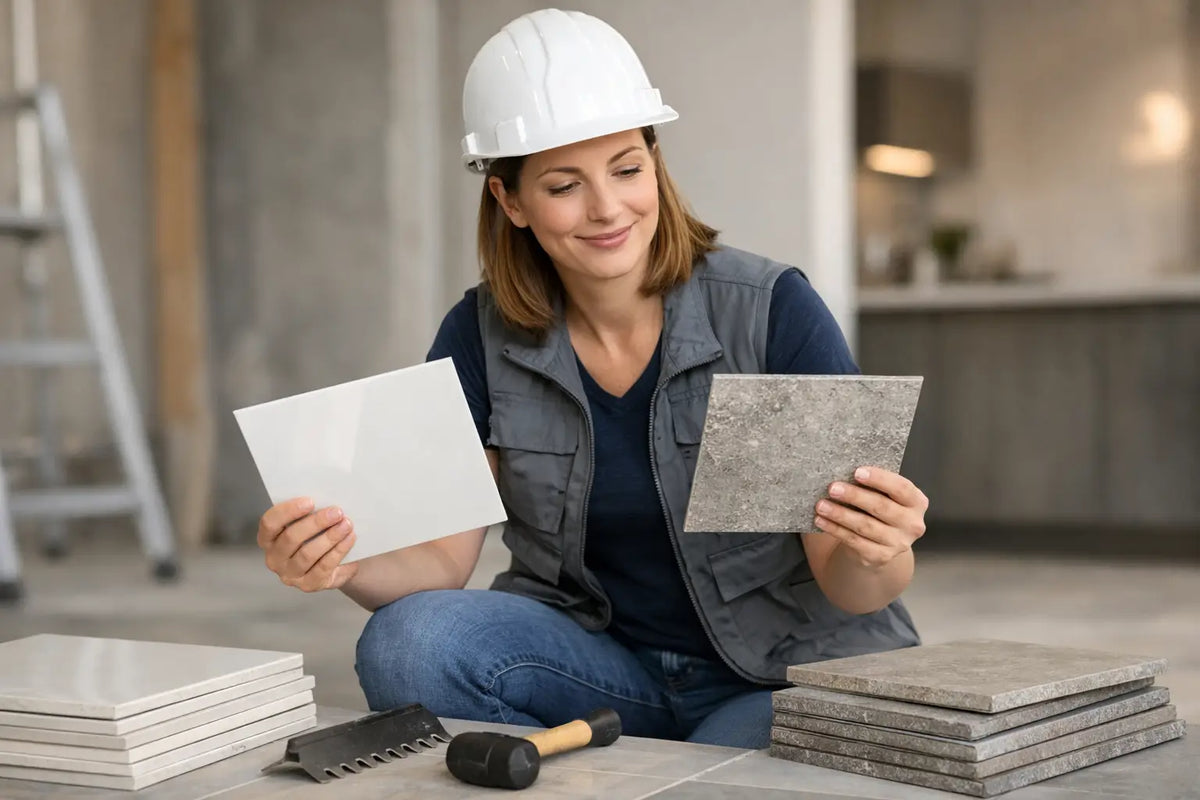 Porcelain Versus Ceramic Tile: Which Fits?