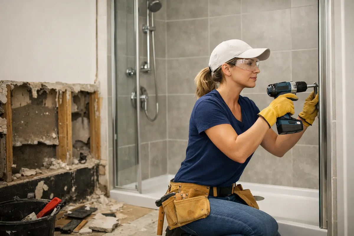 Change Bathtub to Shower Enclosure the Right Way