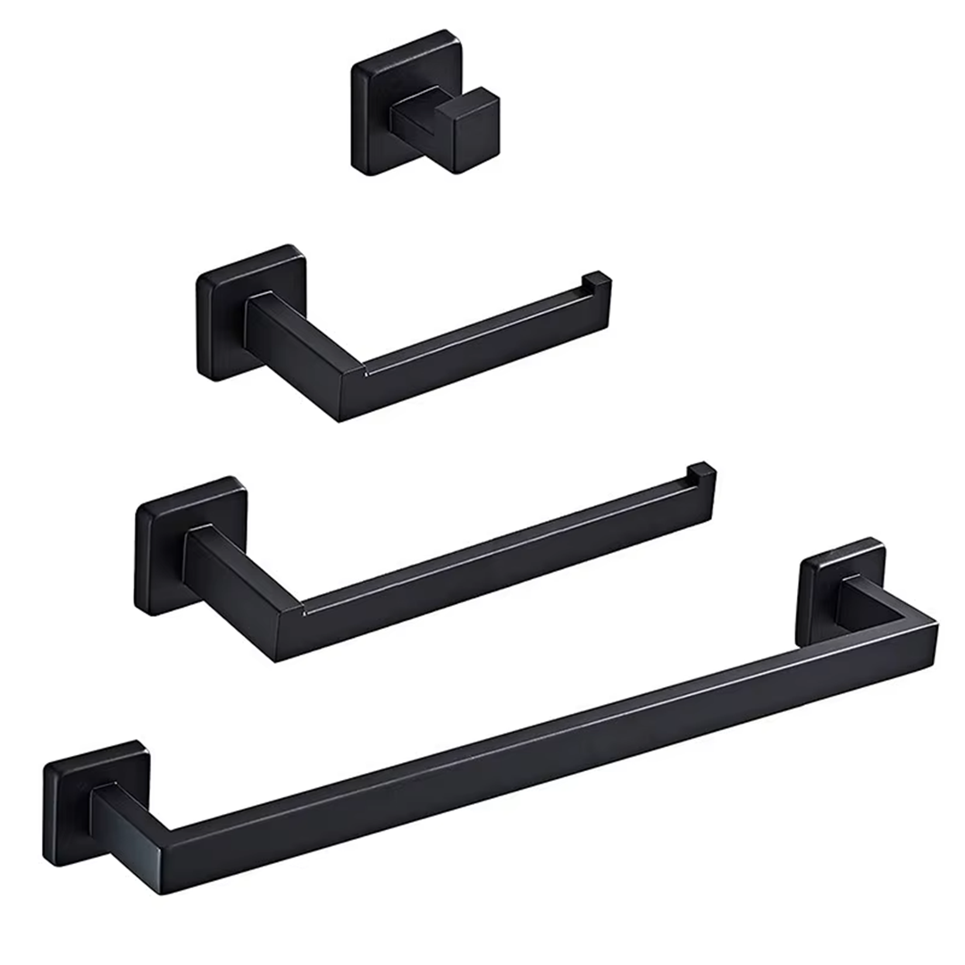 Accessoires de salle de bain 4 pièces