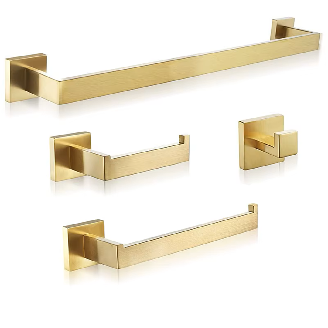 Accessoires de salle de bain 4 pièces