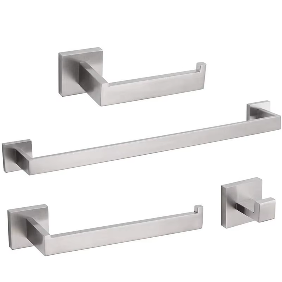 Accessoires de salle de bain 4 pièces
