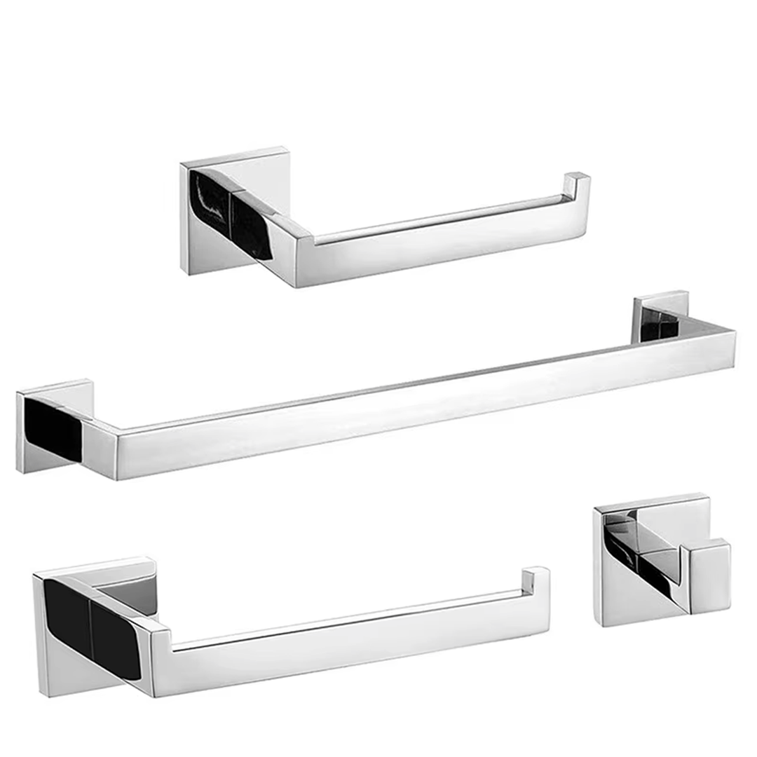 Accessoires de salle de bain 4 pièces