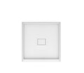 Cache 3636 acrylic alcove shower base in white