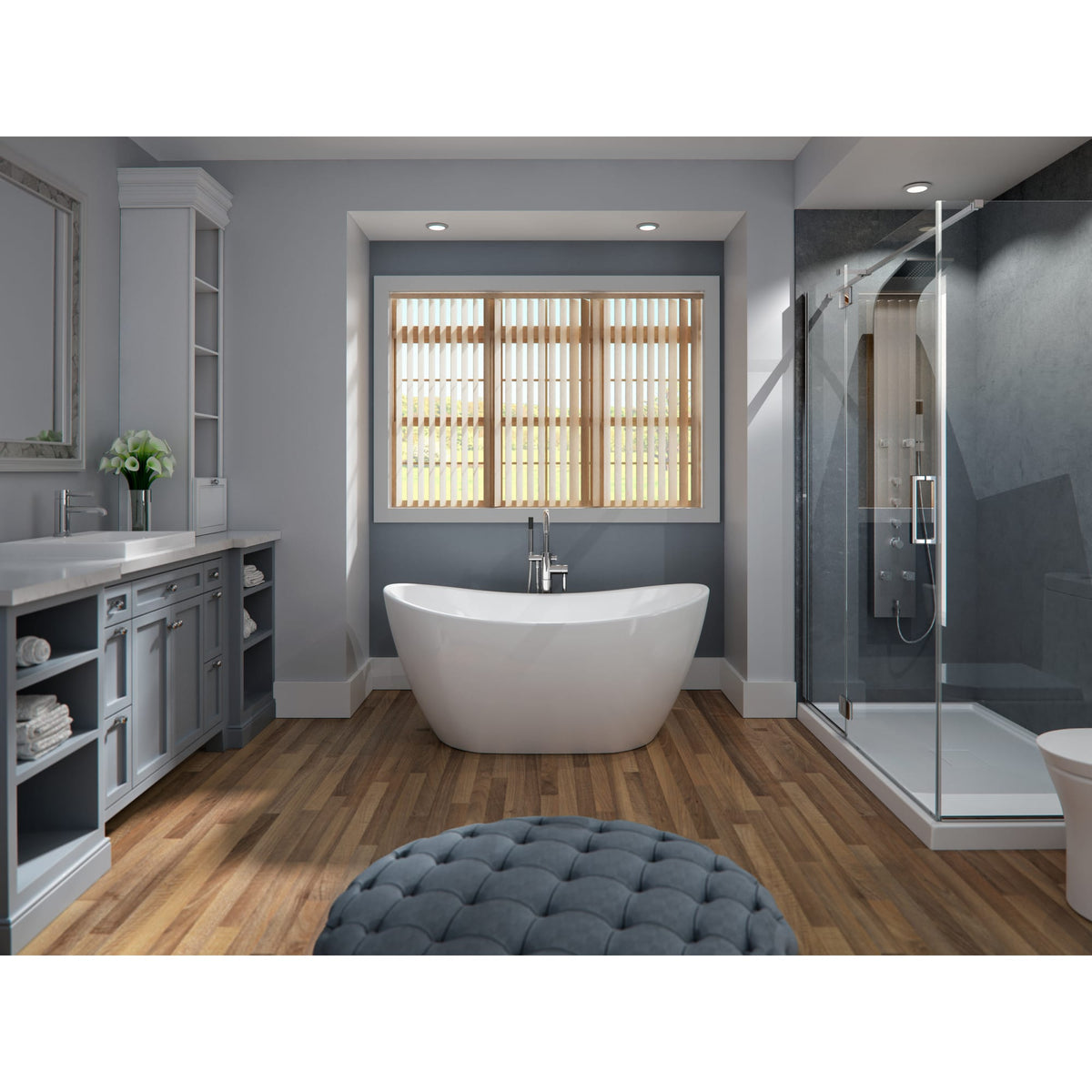 Florence F1 3260 AFR freestanding bathtub product view