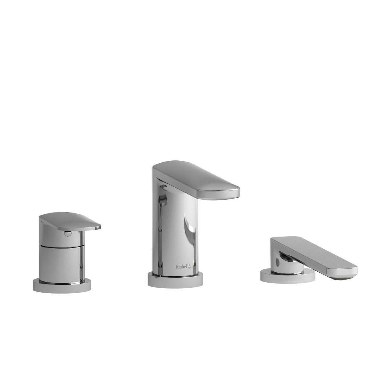 Riobel TEV10 Ever 3-hole deck mount tub filler trim in chrome