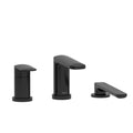 Riobel TEV16 Ever 3-hole pressure balance deck mount tub filler trim in black