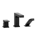 Riobel TQA10 Quadrik 3-hole deck mount tub filler trim in black